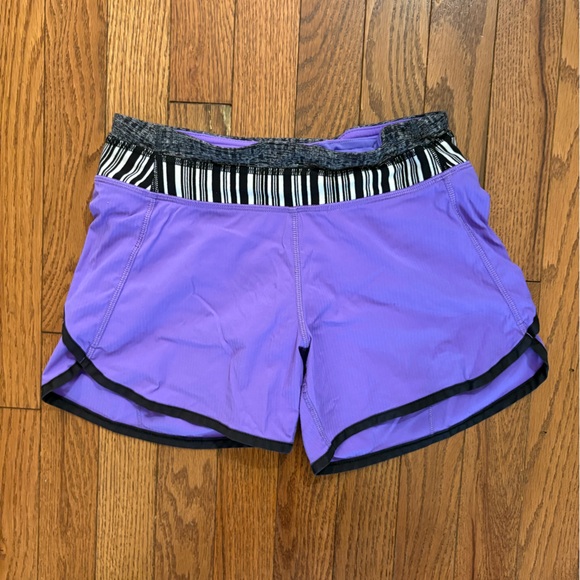 Ivivva by Lululemon Purple Athletic Shorts - Picture 1 of 3